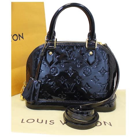 alma louis vuitton black|louis vuitton black alma bag.